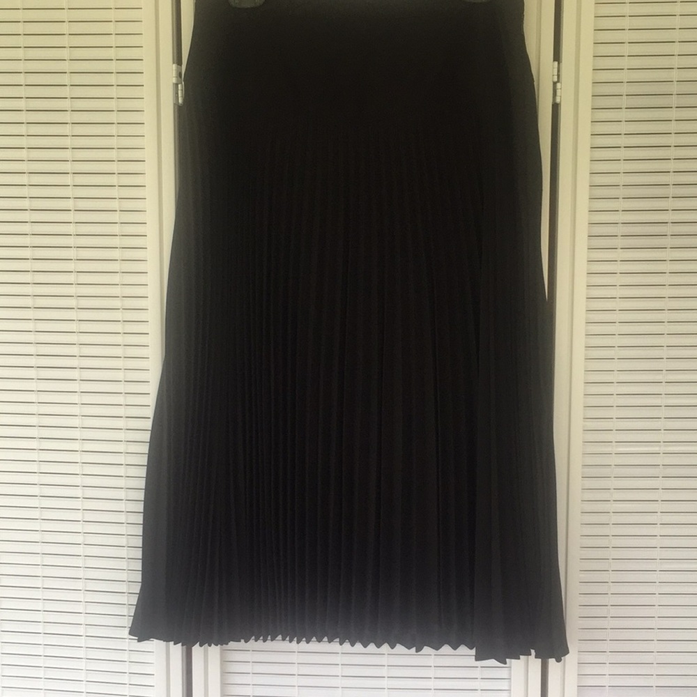 Black Pleated skirt